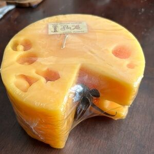 Vintage Mouse and Cheese Candle